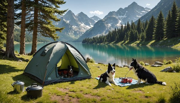 Les meilleures destinations de camping en france pour les chiens