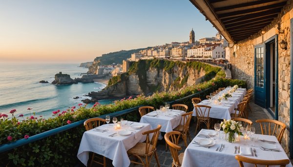 Quels sont les meilleurs restaurants avec vue sur la mer à Biarritz ?