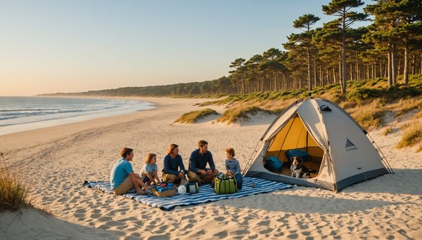 Comment camper en bord de mer dans les Landes pendant des vacances en famille ?