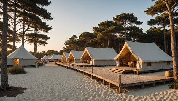 Séjour Haut de Gamme: Découvrez les Meilleurs Campings de Luxe sur le Bord de Mer dans les Landes