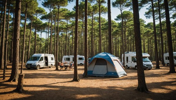 Découvrez le camping 5 étoiles près du bassin d'arcachon