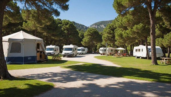 Découvrez le camping l'argentière près de saint-tropez