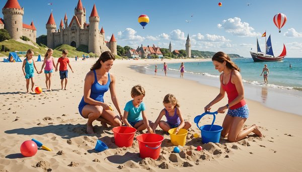 Activités et loisirs à faire avec ses enfants à la mer