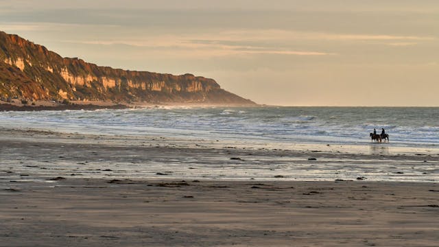 Les options de camping en Normandie, offrant un accès direct à la plage pour des séjours reposants